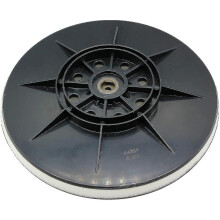Piastra abrasiva da 215 mm compatibile con levigatrice a secco Einhell TC-DW 215 TE-DW