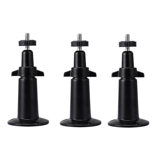 3 Black Pack Security Wall Mount Bracket For Arlo Camera Adjustable Indoor Outdoor 1