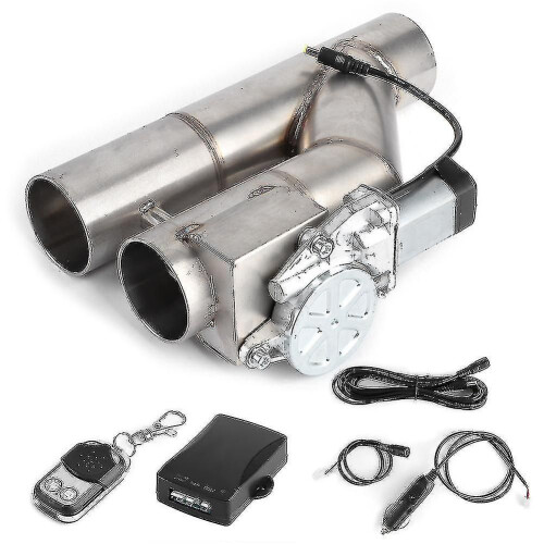 Electric Y Pipe Exhaust Control Cut Out Dual Valve Wireless Remote Control