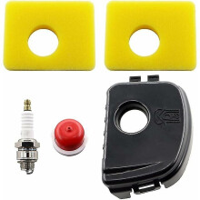 Coperchio filtro aria con filtro per motori Briggs & Stratton serie 300e, 450e, 550e (codici prodotto: 595660, 594281, 799579, 5434, 4248, 09p702)