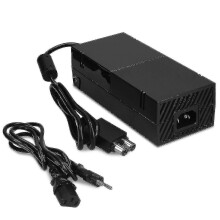 Netzteil für Xbox One, [verbesserte Version] Ersatz-Netzteil mit Netzkabel für Microsoft Xbox One, 100–240 V Spannung