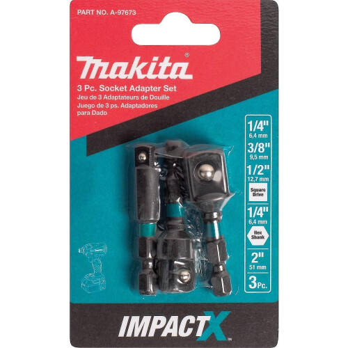 A-97673 Impactx 3 Pc 2 Socket Adapter Set 1