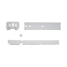 Frigorifero/congelatore integrato con porta scorrevole decorativaKit