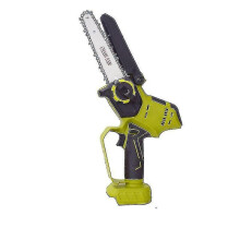 Mini accukettingzaag, 15,2 cm draadloze elektrische kettingzaag met smeerspuit en 1 accu, mini oplaadbare elektrische kettingzaag