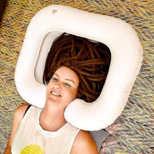 1 τεμάχιο φουσκωτή λεκάνη σαμπουάν για κομοδίνο, μπανιέρα σαμπουάν για τοπ 1