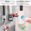 Exquisite Toothpaste Dispenser, Buildec Automatic Electric Toothpaste Squeezer With Sensor Wall-mounted For Washroom Bathroom 2