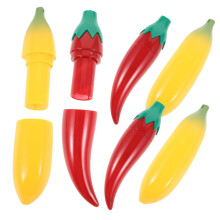 6pcs Fruit Shaped Sewing Needle Storage Box Set, Mini Organizer for Crafts and Home Supplies