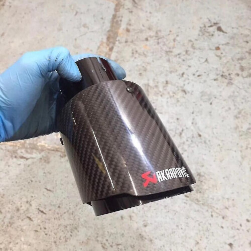 Απολήξεις εξάτμισης Bimirth 4" Akrapovic Gloss Carbon Fiber X2 Universal 1