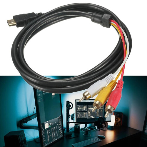 Για καλώδιο HDMI σε RCA, για αρσενικό HDMI σε αρσενικό 3-rca καλώδιο βίντεο o Υποδοχή A 1