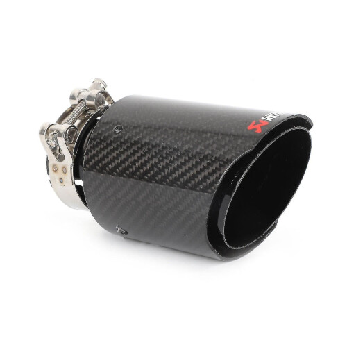 Απολήξεις εξάτμισης Bimirth 4" Akrapovic Gloss Carbon Fiber X2 Universal 2