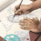 4 Pcs Multifunctional Geometric Ruler Drawing Tools Plastic Ruler Set Mathematics Measuring Drawing 4