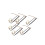 6pcs Billiards Pool Table Pocket Rail Replacement Snooker Accessories 2