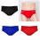 Ανδρικά σέξι εσώρουχα από spandex, μποξεράκια, ελεύθερο μέγεθος, μαύρο 5