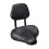 Selle de vélo large et confortable en similicuir avec dossier 3