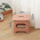 (S,Pink)Large Step Stool Folding Foldable Multi Purpose Heavy Duty Home Kitchen Kids 3