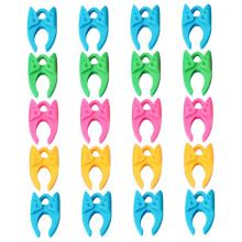 50pcs Sewing Bobbin Clips for Tangle Thread Storage with Secure SnapOn Grip