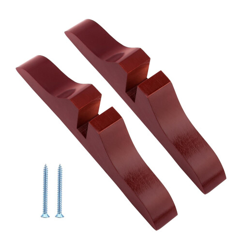 2pcs Feet Bracket Stable Office Room Divider Stand Wood Screen Panel