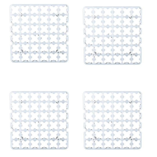 4 bandejas de ovos para incubadoras de 36 polegadas, bandejas de ovos automáticas para galinhas, patos, gansos, pombos, codornas e Hatchi