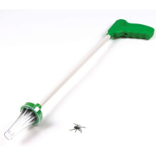 Spinnenfalle, extra lange Falle mit Griff zur sicheren und humanen Entfernung von Spinnen und Insekten