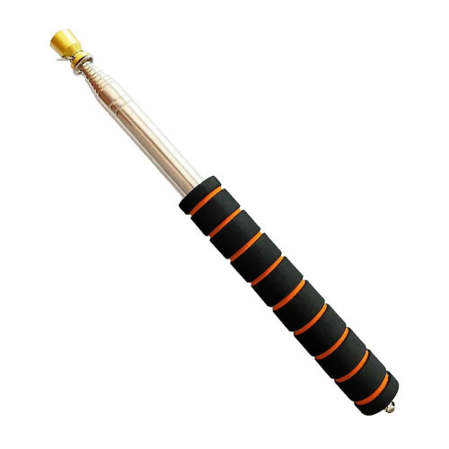 3m Stainless Steel Handheld Telescopic Flagpole Teaching Tour Guide Flag Pole