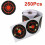 250pcs/roll Shooting Target Adhesive Shoot Targets Splatter Reactive Stickers 2