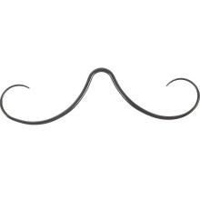 Snorring, septumring, neusring met snormotief, metalen neussieraad, neuspiercing.