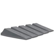Conjunto de 5 cunhas de porta, cunha de borracha resistente, trava de porta antiderrapante, batente de porta ideal para