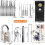 20piece Lock Pick Set, With Transparent Practice Padlock, Pick Lock Kit For Beginner 2