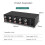 o Διαχωριστής 1 σε 4 Έξοδος RCA L/R Aux Stereo o Διαχωριστής 1X4 o Διανομέας για ηχείο DVD PC 5