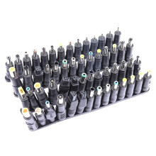 56-teiliges Set Universalstecker, 56-teilig, DC-Netzteil, 5,5 x 2,1 mm DC-Stecker, Ladegerät-Netzadapter für N