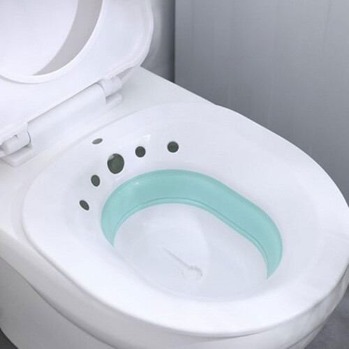 Foldable Hemorrhoid Sitz Bath Toilet Bidet Tub Basin For Postpartum 2