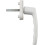 White Window Handle, 4 Pieces Universal Window Handle, Aluminum Window Handle Fits Left And Right 2