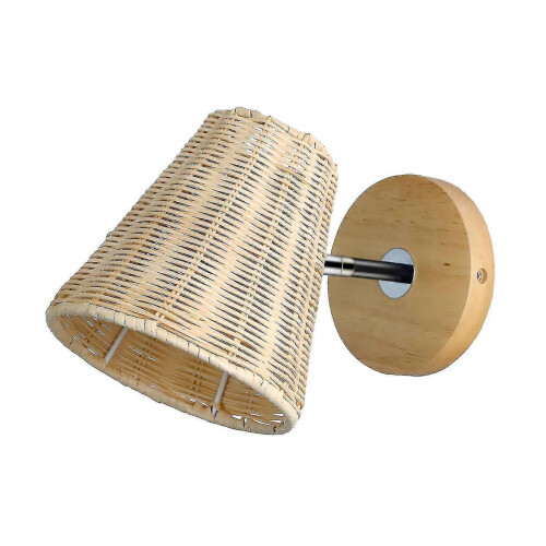 Rattan Wall Sconce Wall Mounted Wall Lamp Bedside Lamp for Hallway - DD 2
