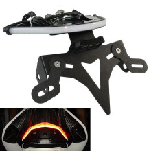 Lanterna traseira com pisca integrado em LED, suporte para placa traseira, eliminador de para-lama traseiro para BMW S1000RR 2019 2020 2021 2022