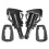 2 stuks Dodge Caliber 07-12 ruitensproeier/waterstraalsproeier 3