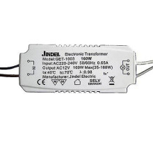 Halogen Transformer Ac220-240v / Ac12v Jindel Get-1003 160w