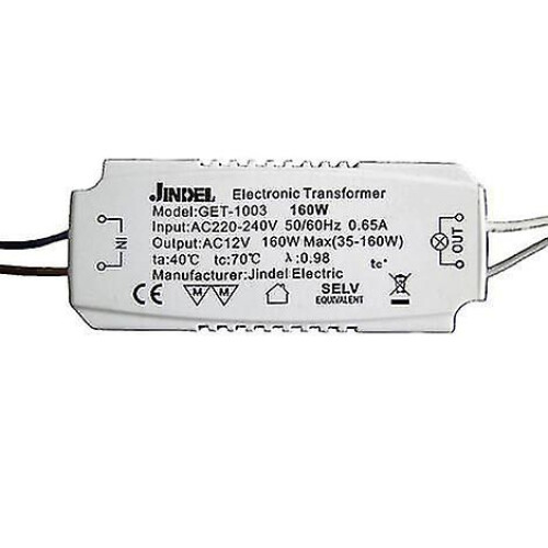Halogen-Transformator AC220-240V / AC12V Jindel Get-1003 160W
