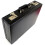 Mens Professional Leather Look Executive Black Briefcase With Combination Locks 1