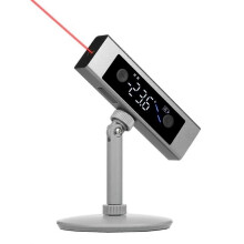 Nível a laser LI2 2 em 1, transferidor a laser, inclinômetro digital, medição de ângulo, carregamento tipo C, unidade com suporte.