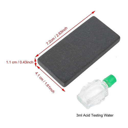 Practical Acid Kit Gold Testing Touchstone Jewelry Tool Set 2