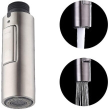 Extremos de repuesto para grifo de cocina, ducha de mano universal G1/2, cabezal de grifo extraíble de acero inoxidable SUS304 cepillado, PFS200-BS