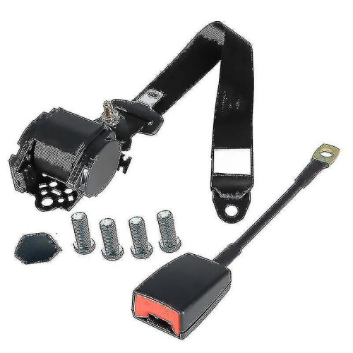 Three-point Car Seat Belt Fully Automatic Retractable Driver"s Seat Belt Three-point With Base Socket N4