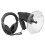 Parabolic Microphone Monocular X8 Bionic Ear Long Range Birds Listening Telescope 200m 1