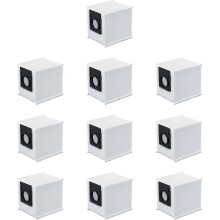 360 Botslab S8 + 10 bolsas para aspiradora, juego de repuestos y accesorios para robots aspiradores.