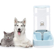 Automatischer Haustier-Wasserspender (11 l), große Wasserspenderstation für Hunde, selbstbefüllender Schwerkraft-Trinkbrunnen (3,8 l Singer)