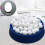 50pcs Plastic For Pigeon Eggs Artificial False Eggs Hatching Supplies -ys 3