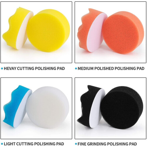 11 Pcs Car Buffer Polisher Kit Drill Buffing Kit 1