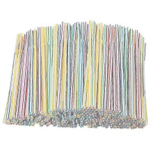 (200PCS) 2023-plastic Drinking 200pcs Disposable Straws 8 Inches-1