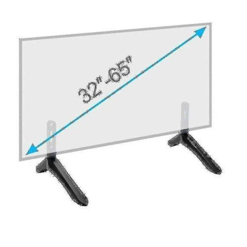 Suporte universal para TV, suporte de mesa para TVs de 32 a 65 polegadas. 2
