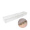 (L, 22 holes) Clear Acrylic Flower Vase Rectangular Floral Centerpiece For Dining Table(with Light) 1